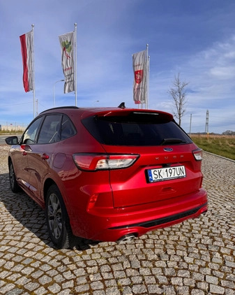 Ford Kuga cena 99900 przebieg: 72000, rok produkcji 2021 z Józefów małe 92